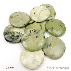 Jade Serpentine Chyta plate 3,5 - 3,85 cm. Taille ML