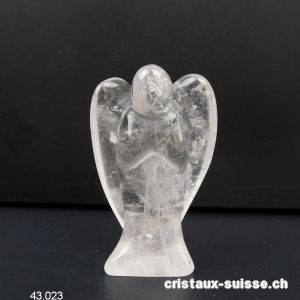 Ange Cristal de Roche 3,8 - 4 x 2,5 cm. OFFRE SPECIALE