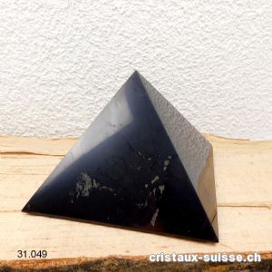 Pyramide Schungite 12 cm x haut. 8 cm, 1000 grammes