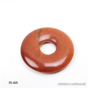 Rivière d'or brune, donut 3 cm