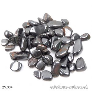 100 grammes Hématite granulés Medium 0,8 à 2,6 cm. OFFRE SPECIALE