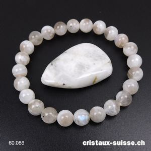 Bracelet Pierre de Lune 8 / 19-19,5 cm et une pierre