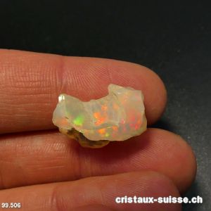 Opale brute d'Ethiopie. Pièce unique 7,2 carats