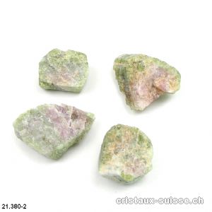 Tourmaline Melon d'eau brute 5 - 8 grammes / 1,5 - 2,5 cm