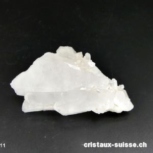 Cristal de roche, druse du Brésil. Pièce unique 74 grammes. OFFRE SPECIALE