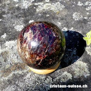 Boule Grenat Almandin 4,5 cm. Pièce unique