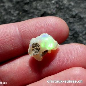 Opale brute d'Ethiopie. Pièce unique 3,7 carat