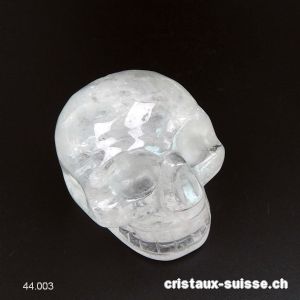 Crâne Cristal de Roche. Pièce unique 92 grammes