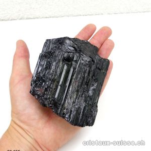 Tourmaline noire cristallisée - Schorl 9 cm. Pièce unique 550 grammes