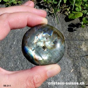 Spectrolite polie. Pièce unique 46 grammes