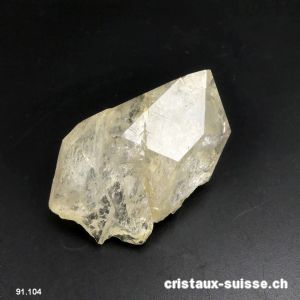 Quartz pointe brute de Suisse - Valais. Pièce unique