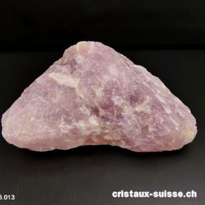 Quartz rose brut. Pièce unique 722 grammes