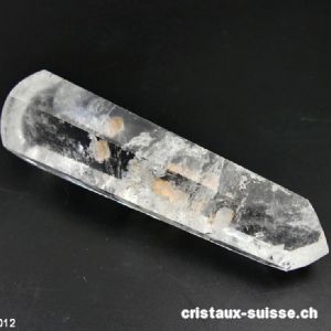 Bâton hexagonal Cristal de Roche 9,8 x 2,5 cm. Pièce unique