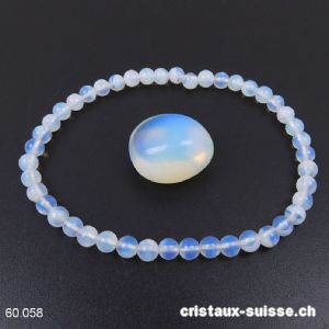 1 Bracelet Opalite - Opaline et 1 pierre GRATUITE