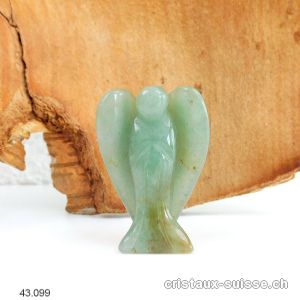 Ange Aventurine verte 3,7 - 3,9 cm. Offre Spéciale