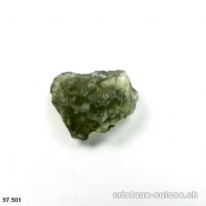 Moldavite 1,3 x 1,2 x 0,6 cm. Pièce unique 4 carats