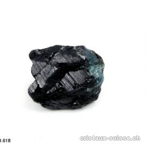 Tourmaline noire, bleue - indigolite et verte. Pièce unique