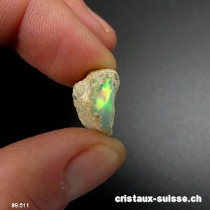 Opale brute d'Ethiopie. Pièce unique 5,4 carats