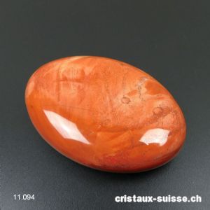 Jaspe rouge - ocre, galet 7 x 5 cm