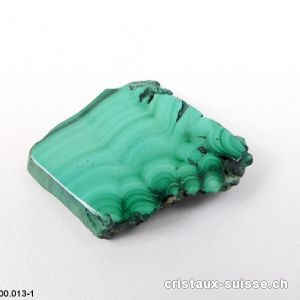 Malachite semi-polie du Congo. Pièce unique