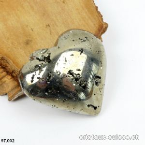 Coeur Pyrite du Pérou. Pièce unique 124 grammes