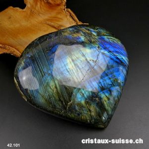 Coeur Labradorite XXL. Pièce unique 1 Kg