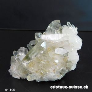 Quartz avec Chlorite du Catogne - VS, Suisse. Pièce unique