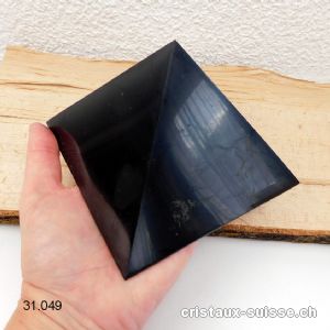 Pyramide Schungite 12 cm x haut. 8 cm, 1000 grammes