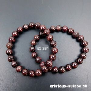 Bracelet Grenat Almandin 8 mm / 20 cm