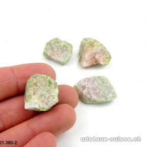 Tourmaline Melon d'eau brute 5 - 8 grammes / 1,5 - 2,5 cm