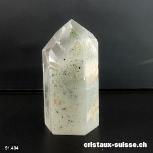 Quartz fantôme et chlorite. Pièce unique de 97 grammes