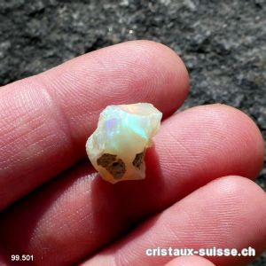 Opale brute d'Ethiopie. Pièce unique 3,7 carat