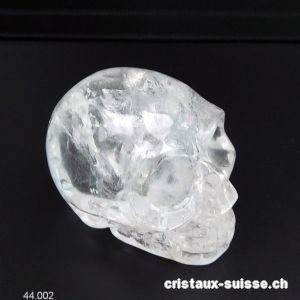 Crâne Cristal de Roche. Pièce unique 121,5 grammes