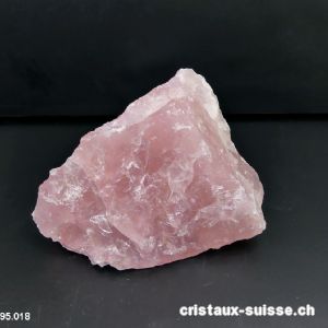 Quartz rose extra brut. Pièce unique 612 grammes