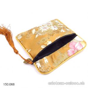 Pochette chinoise Bronze, env. 11,5 x 11,5 cm