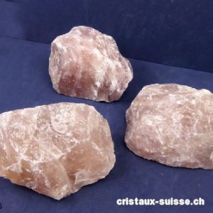 Quartz Lavande - rose brut Madagascar 610 à 640 grammes