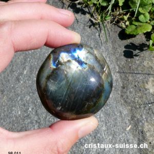 Spectrolite polie. Pièce unique 46 grammes