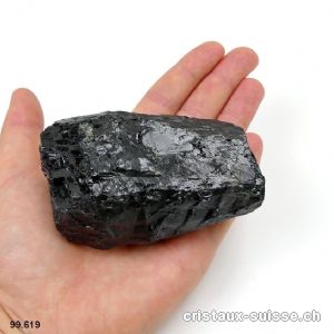 Tourmaline noire brute - Schorl. Pièce unique 370 grammes