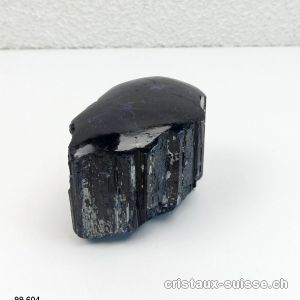 Tourmaline noire brute, dessus poli. Pièce unique 270 grammes