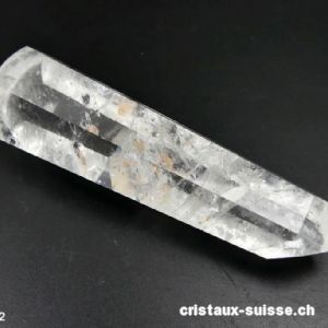 Bâton hexagonal Cristal de Roche 9,8 x 2,5 cm. Pièce unique