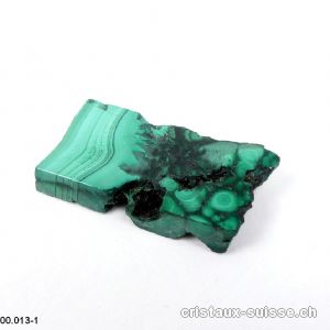 Malachite semi-polie du Congo. Pièce unique