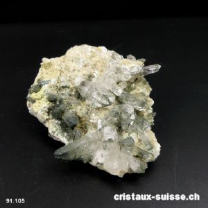 Quartz de Suisse avec chlorite. Pièce unique