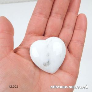 Coeur Bois fossilisé - pétrifié 4 cm