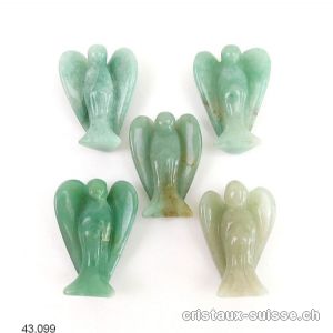 Ange Aventurine verte 3,7 - 3,9 cm. Offre Spéciale