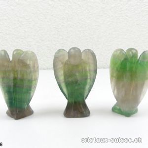 Ange Fluorite verte 6,7 cm