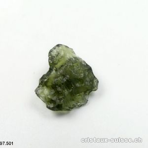 Moldavite 1,3 x 1,2 x 0,6 cm. Pièce unique 4 carats