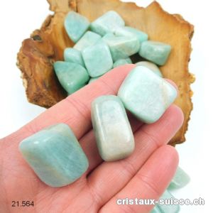 Amazonite claire 12 - 15 grammes. Taille M-L. Offre Spéciale