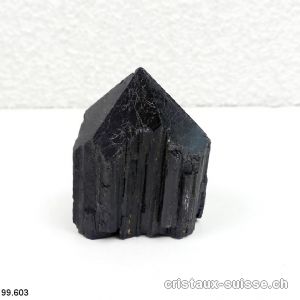 Tourmaline noire pointe polie. Pièce unique.