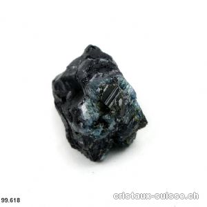 Tourmaline noire, bleue - indigolite et verte. Pièce unique