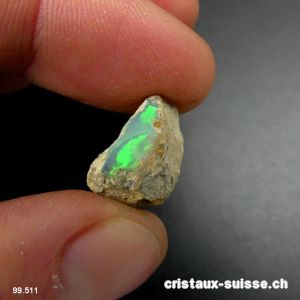 Opale brute d'Ethiopie. Pièce unique 5,4 carats